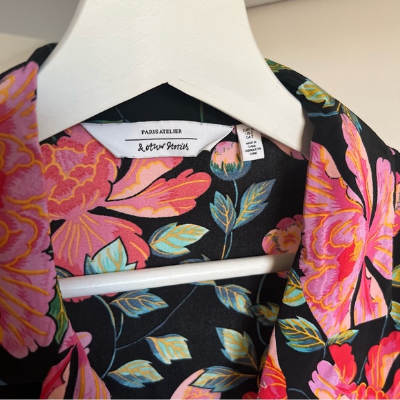 & other stories ☆ Peony floral button down shirt - Picture 2 of 5